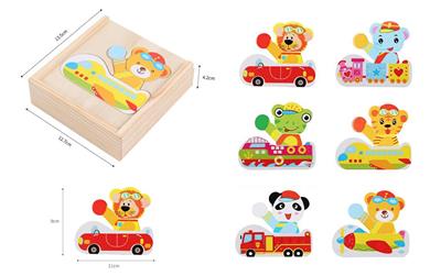 WOODEN 1 BEAR CHANGES CLOTHES - OBL866688