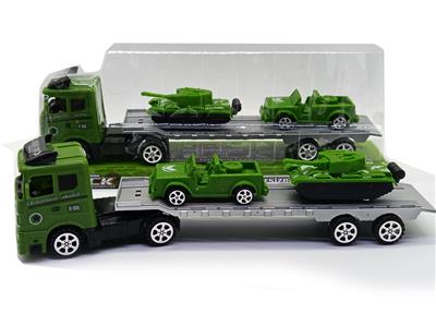 Vehicle mounted return Jeep tank with inertial tractor - OBL867046