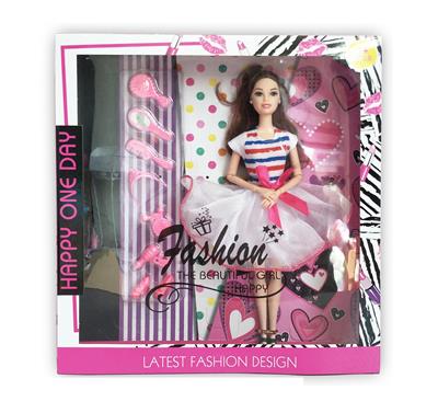 11.5 SOLID BODY 12 JOINT FASHION SKIRT BARBIE WITH FASHION BLISTER ACCESSORIES - OBL867107