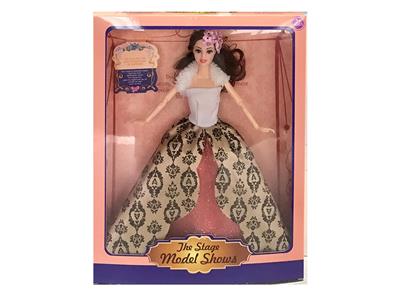 11.5 SOLID BODY 12 JOINT WEDDING BARBIE WITH BLISTER ACCESSORIES - OBL867109