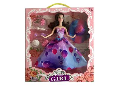 11.5 SOLID BODY 12 JOINT WEDDING BARBIE WITH BLISTER ACCESSORIES - OBL867110