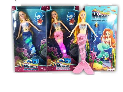 11.5-INCH LIVE HAND MERMAID WITH LIGHT AND MUSIC - OBL867117