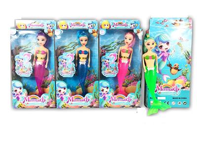 7-INCH LIVE HAND MERMAID WITH LIGHT - OBL867118