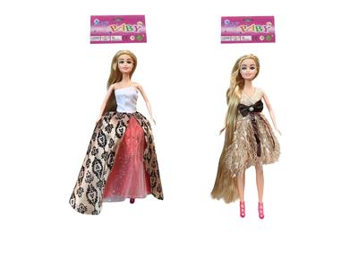 11.5-INCH LIVE HAND PRINCESS WITH LONG HAIR - OBL867124