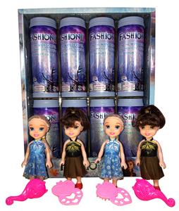 6-INCH ICE AND SNOW WONDER BARBIE WITH MIRROR COMB - OBL867141
