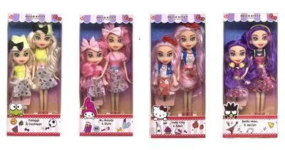 THE DUOS 96 REALITY HELLO KITTY AND HER FRIENDS BARBIE CONTACT SERIES - OBL867183
