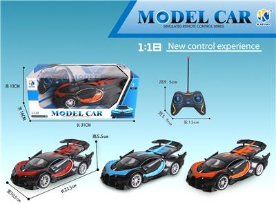 1:18布加迪（硬顶）三开门五通遥控车 - OBL867333