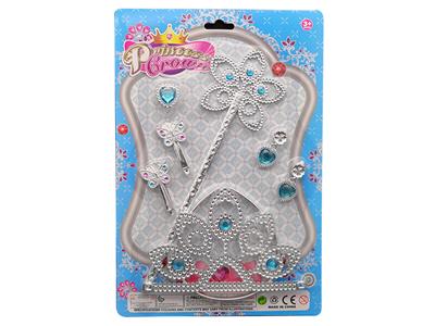 ASSEMBLY OF CROWN MAGIC WAND FOR ELECTROPLATED ORNAMENTS - OBL867417