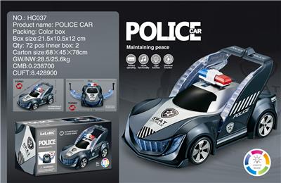 ELECTRIC DEFORMATION SPECIAL POLICE CAR - OBL867458