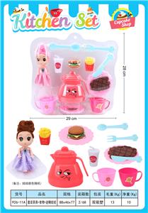 SET TEA SET FOOD CONFUSED DOLL - OBL867508