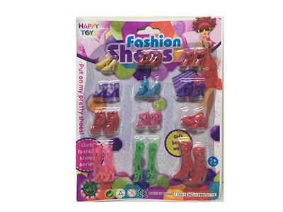 NEW 12 PAIRS OF BARBIE SHOES - OBL867533