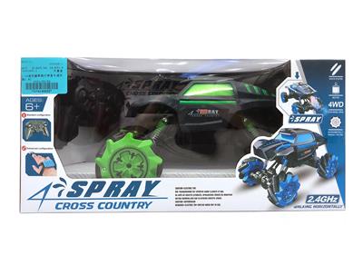 1:14遥控越野侧行喷雾车遥控器2.4G - OBL867558