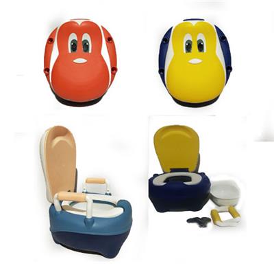 CHILDRENS MONKEYS SIT ON THE URINATE - OBL867746