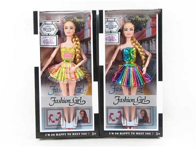 HIGH GRADE 11.5 INCH LONG BRAIDED 10 JOINT FASHION BARBIE - OBL867886