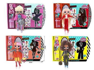 9 INCH REAL BODY FASHION SURPRISE DOLL - OBL867919