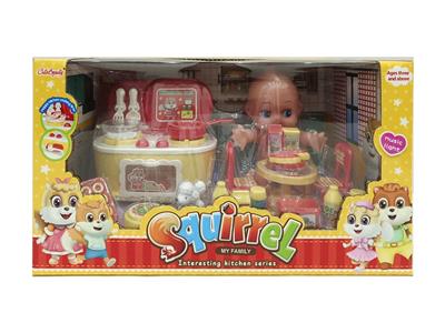 Lighting and Music Kitchen Set - OBL867993