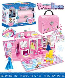 Snow Princess wardrobe handbag - OBL868058