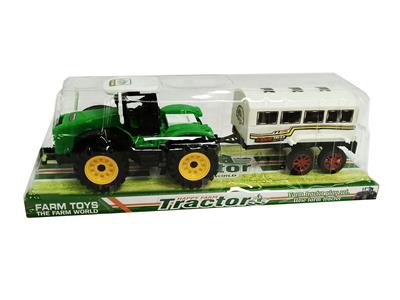 THE FARMER TOWED THE HOUSE IN HIS CAR - OBL868489