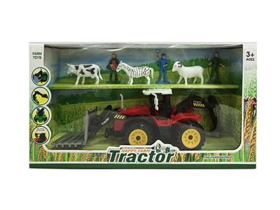 FARMERS CAR, FRONT LIFT, REAR ACCESSORIES, PEOPLE, CATTLE, HORSES AND SHEEP - OBL868497