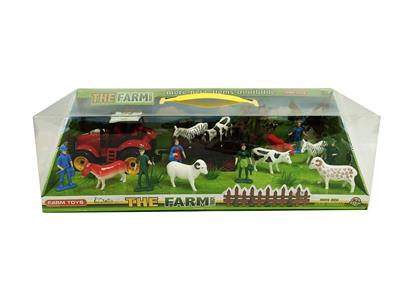 THE FARMERS CAR TOWED THE ANIMALS - OBL868663