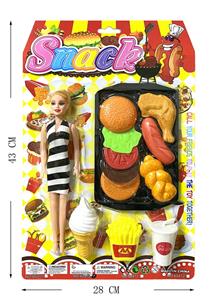 BARBIE WITH FAST FOOD - OBL869170