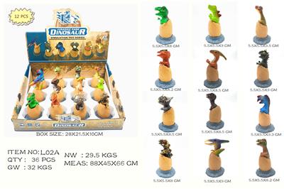 12 KINDS OF POLYCHLORINATED DINOSAUR EGGS - OBL869280