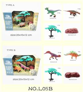 2 4-INCH POLYCHLORINATED DINOSAURS - OBL869288