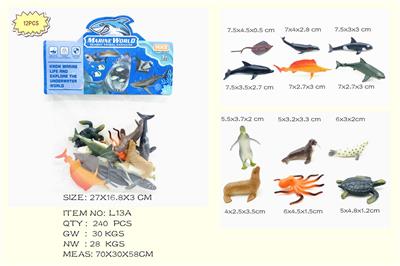 12 KINDS OF MIXED MARINE ANIMALS - OBL869310