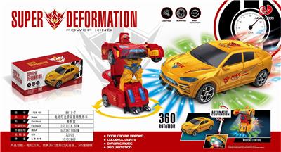 ELECTRIC LIGHT MUSIC ROTARY DEFORMATION CAR - OBL869487
