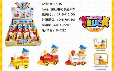 PRESS ELECTRIC CARTOON TRAIN - OBL869575