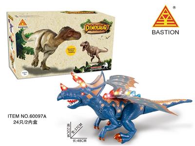 ELECTRIC LARGE SIMULATION DINOSAUR CALLS WITH LIGHTS - OBL869592