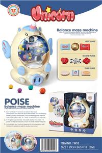 UNICORN FUN BALANCE MAZE GAME CONSOLE - OBL870277