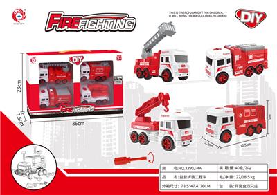 PUZZLE DISASSEMBLES THE FIRE ENGINE - OBL870282