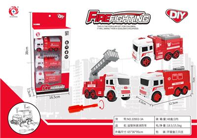 PUZZLE DISASSEMBLES THE FIRE ENGINE - OBL870283