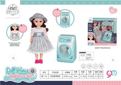 DOLLS ARE EQUIPPED WITH ELECTRICITY AND WASHING MACHINES - OBL870359