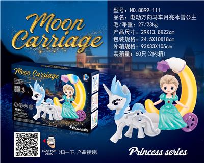 ELECTRIC 10,000-WAY CARRIAGE MOON ICE PRINCESS - OBL870614