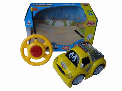 二通遥控乌轮灯光卡通车 - OBL870685