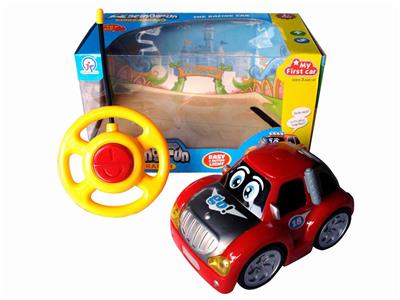 二通遥控乌轮灯光卡通车 - OBL870686