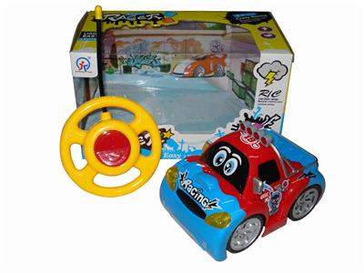 二通遥控乌轮灯光卡通车 - OBL870690