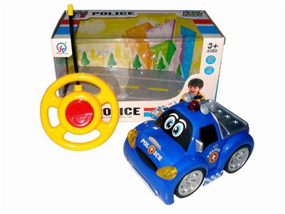 二通遥控乌轮灯光卡通车 - OBL870695