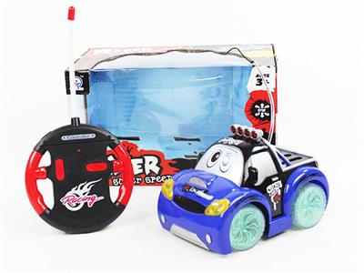 四通遥控明轮音乐灯光卡通车 - OBL870761