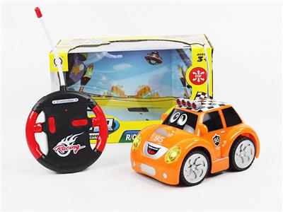 四通遥控乌轮灯光卡通车 - OBL870771