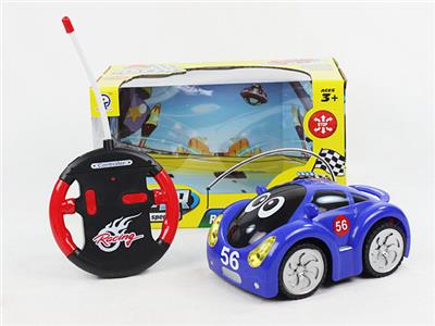 四通遥控乌轮灯光卡通车 - OBL870772