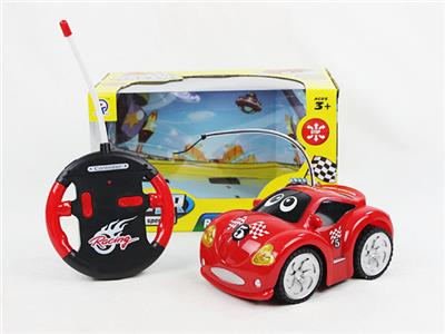 四通遥控乌轮灯光卡通车 - OBL870773