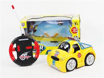 四通遥控乌轮灯光卡通车 - OBL870774