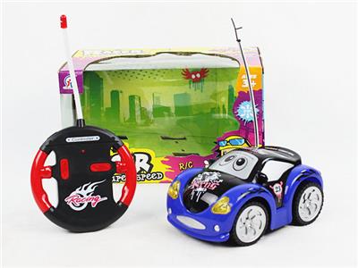 四通遥控乌轮灯光卡通车 - OBL870778