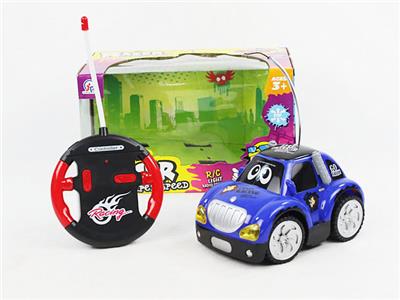 四通遥控乌轮灯光卡通车 - OBL870780