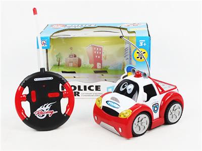 四通遥控乌轮灯光卡通车 - OBL870787