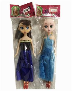 9 INCH ICE AND SNOW DOLL - OBL870817