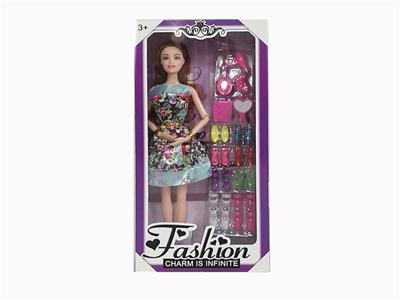 11.5 9-JOINT FLORAL SKIRT BARBIE - OBL870878